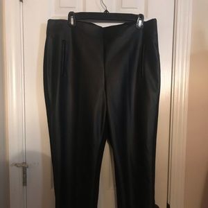 Chico’s NWOT Faux Leather leggings